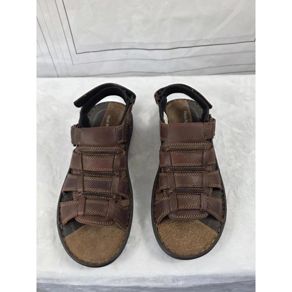 Mens Hush Puppies Spartan Leather Sandals Sz 10M